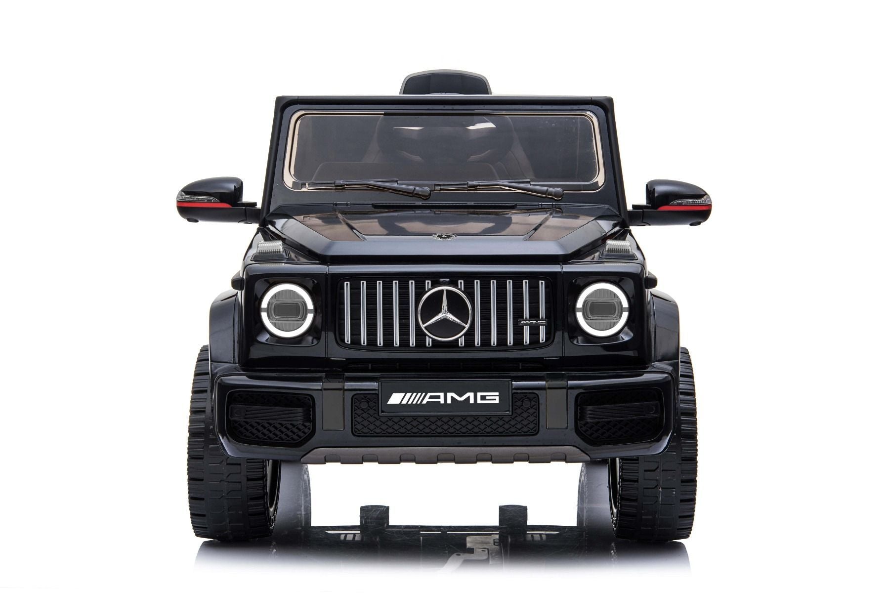 Voiture électrique enfant 12V Mercedes G neuve, noire, avec télécommande de 2,4 Ghz, monoplace, 2x moteur, batterie 12 V
