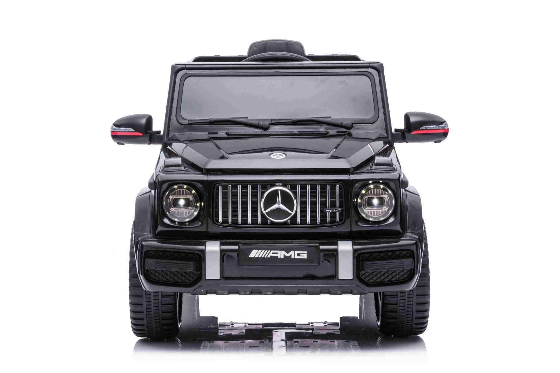 Voiture électrique enfant 12V Mercedes G avec portes hautes, noir, avec télécommande 2,4 GHz