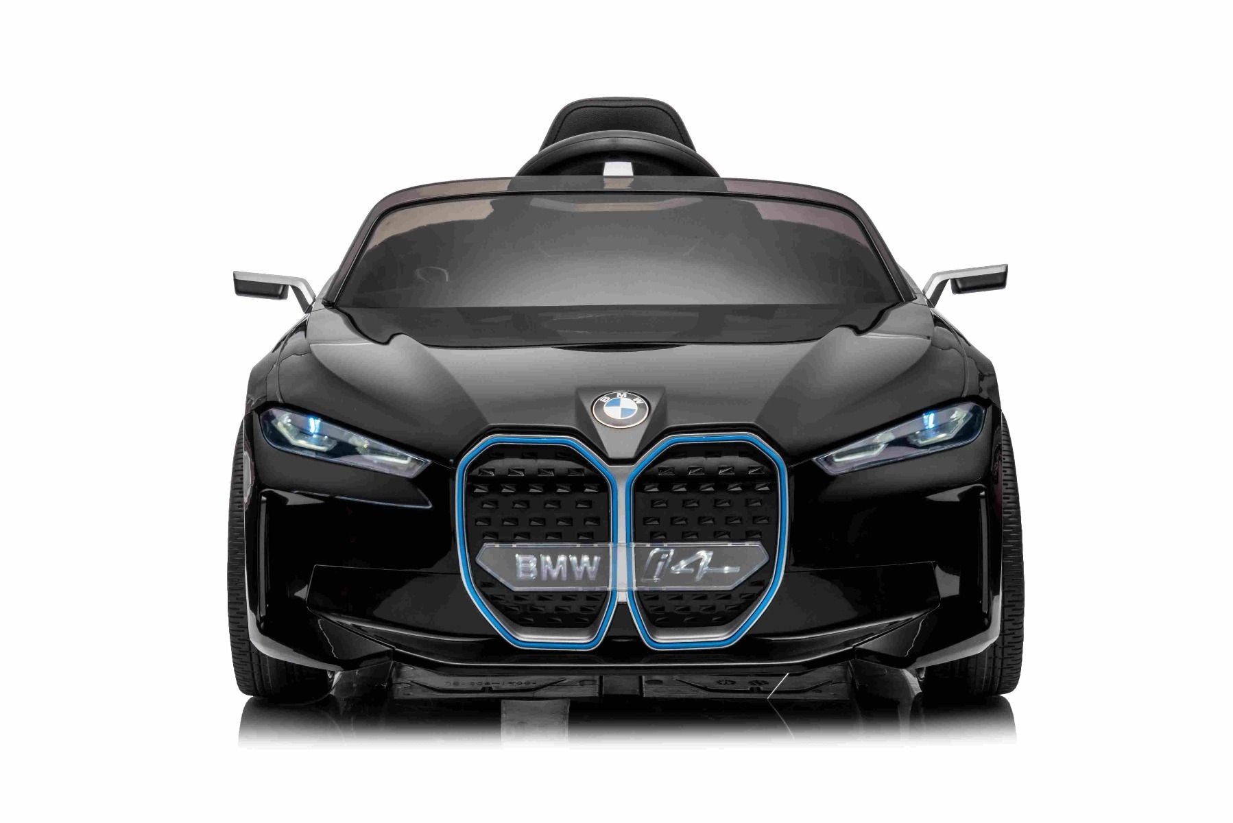 Voiture électrique 12V BMW i4, noir, avec télécommande 2,4 GHz, moteur 2 X 25W, licence ORIGINAL