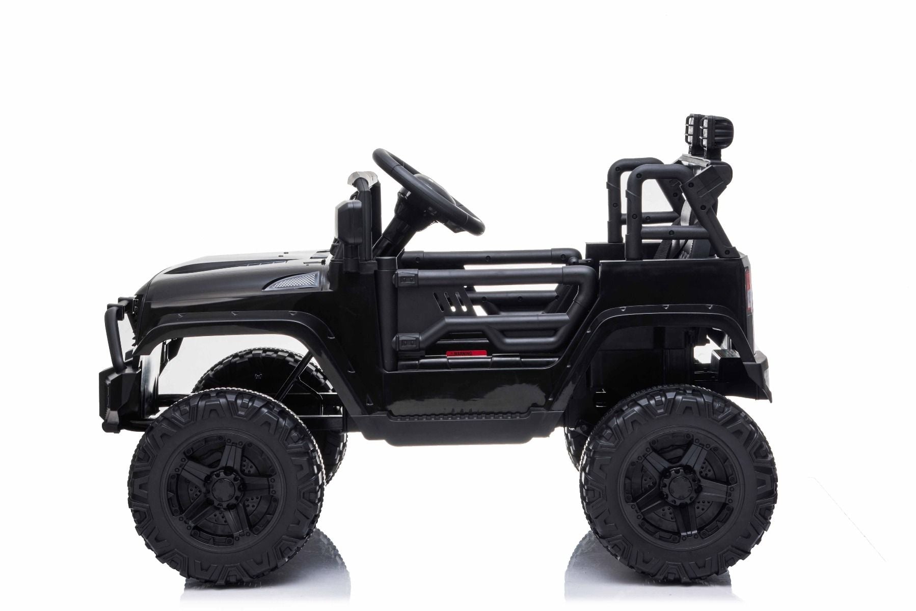 Voiture électrique enfants 12V OFFROAD, noire, batterie 12V, avec télécommande 2,4 GHz