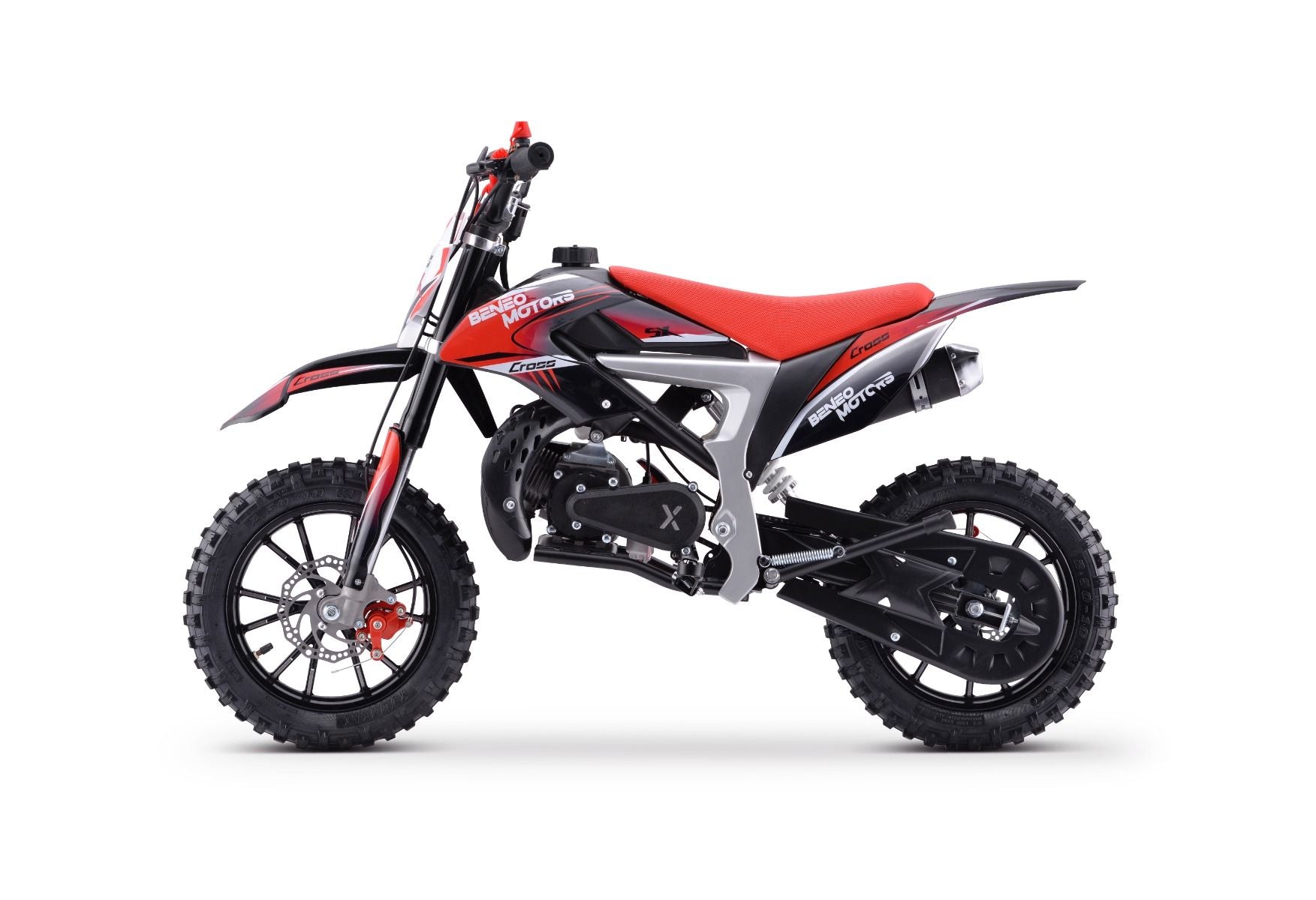 Moto-cross pour Enfants Beneo Motors CROSS SX Rouge - 50cc