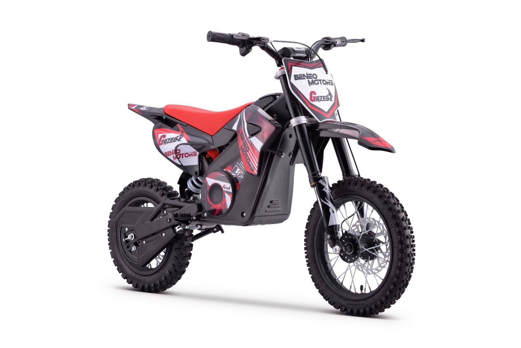 Moto tout-terrain pour enfants Beneo Motors Gazelle Rouge - 1000W