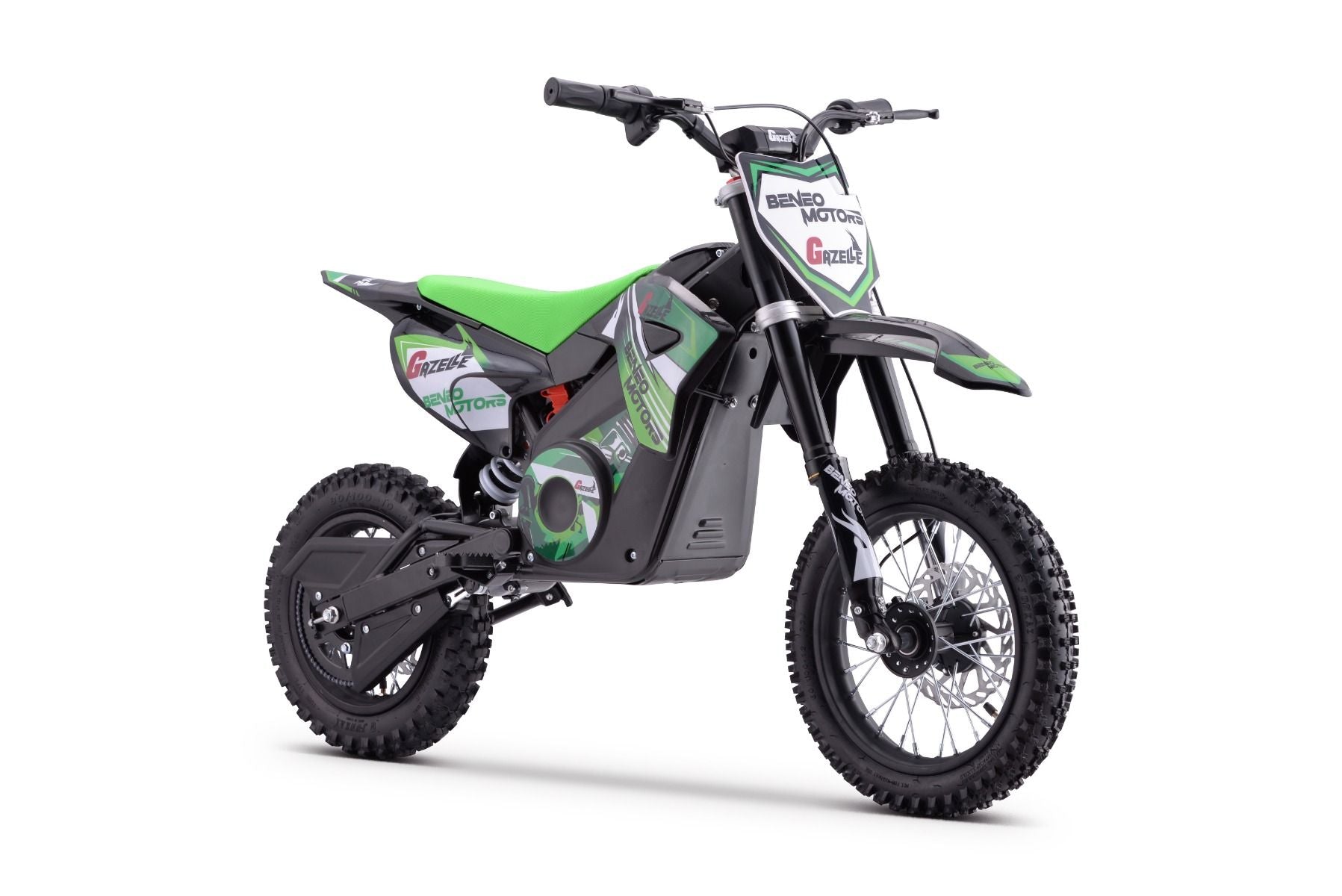 Moto tout-terrain pour enfants Beneo Motors Gazelle Verte - 1000W