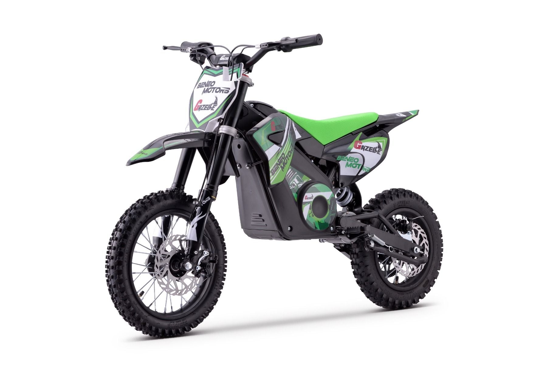 Moto tout-terrain pour enfants Beneo Motors Gazelle Verte - 1000W