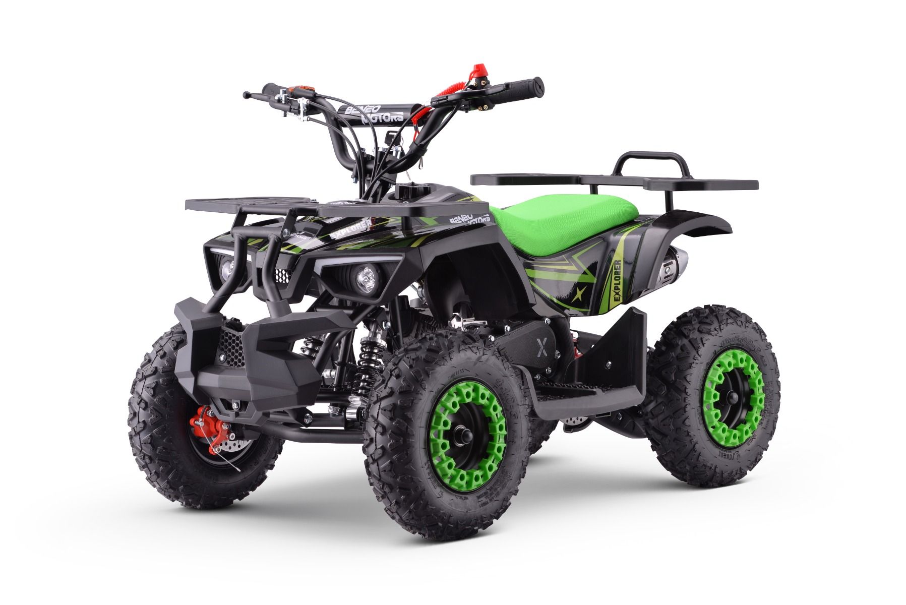 ATV - Mini-Quad pour Enfants Beneo Motors Explorer Verte - 50cc