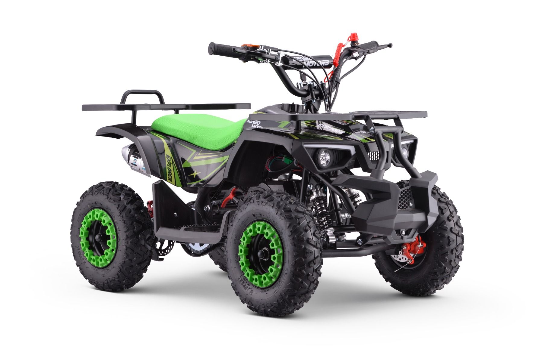 ATV - Mini-Quad pour Enfants Beneo Motors Explorer Verte - 50cc