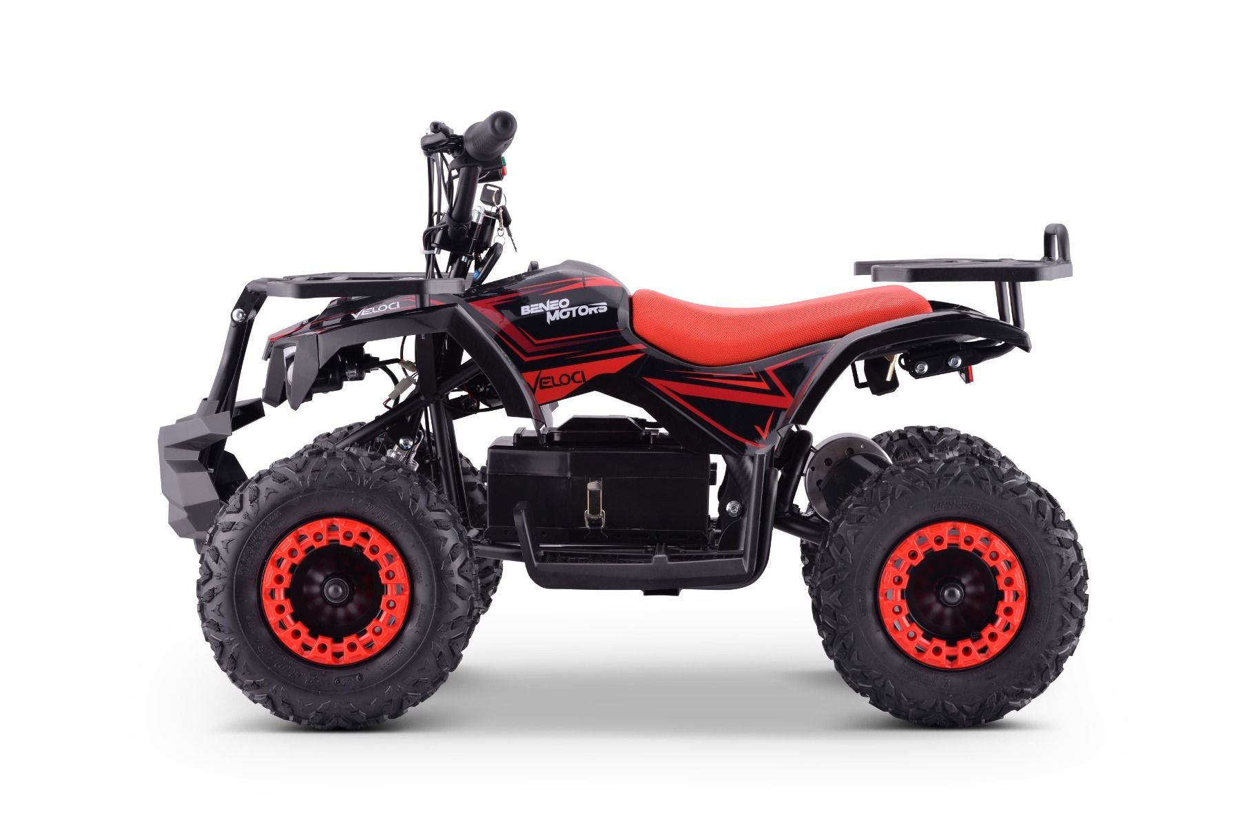 ATV - Mini-Quad pour Enfants Beneo Motors Veloci Rouge - 800W