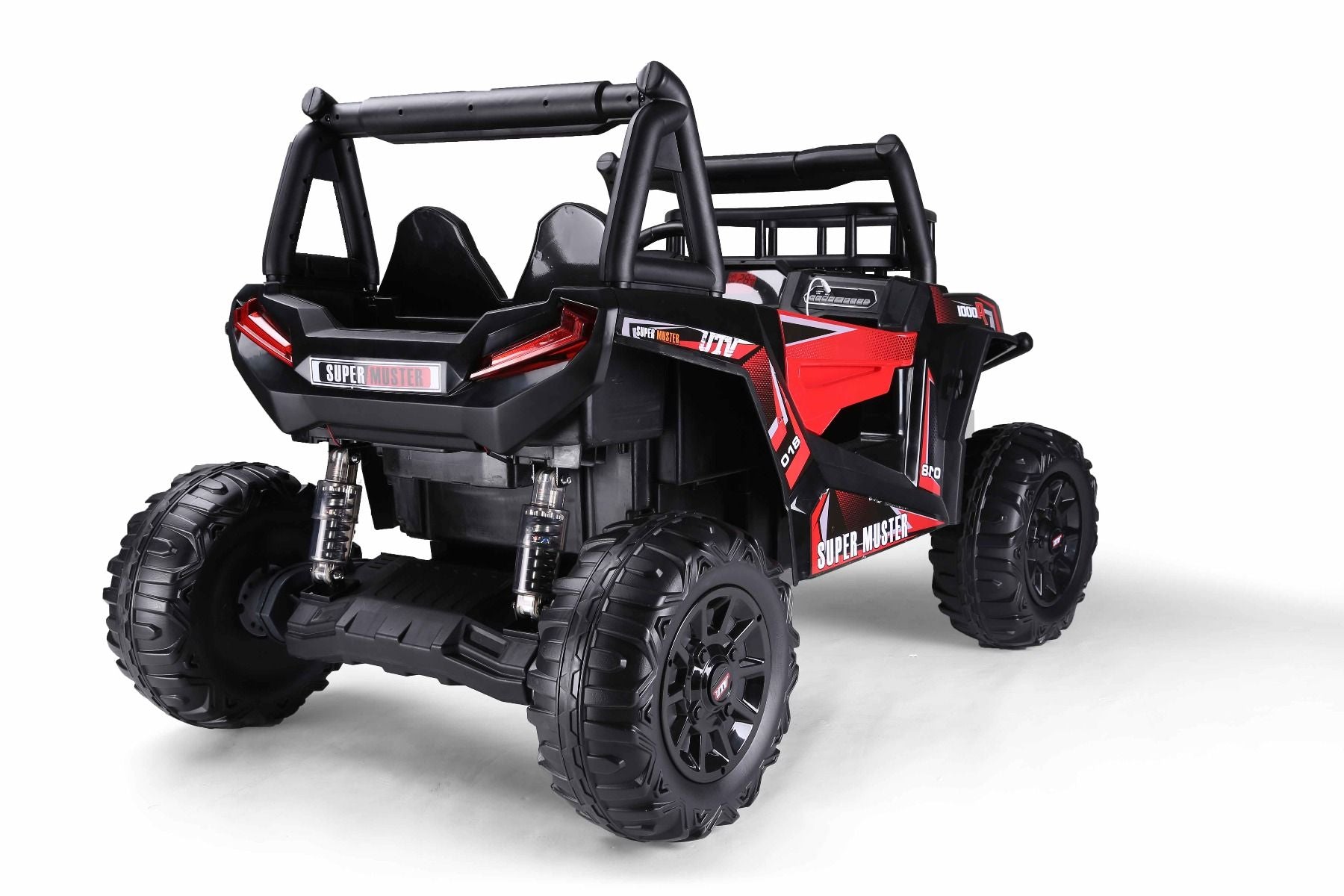 Voiture electrique enfant 24V 2 places UTV mx rouge, avec télécommande 2,4 GHz, moteurs 2 X 200 W