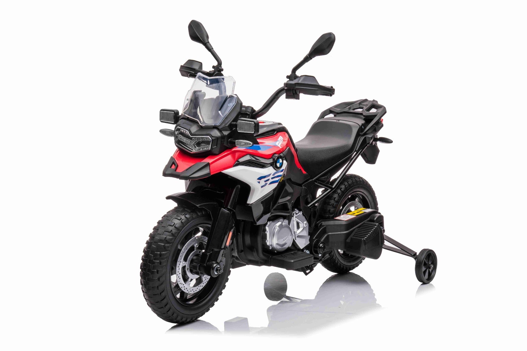 Moto électrique enfants 12V BMW F850 GS, rouge
