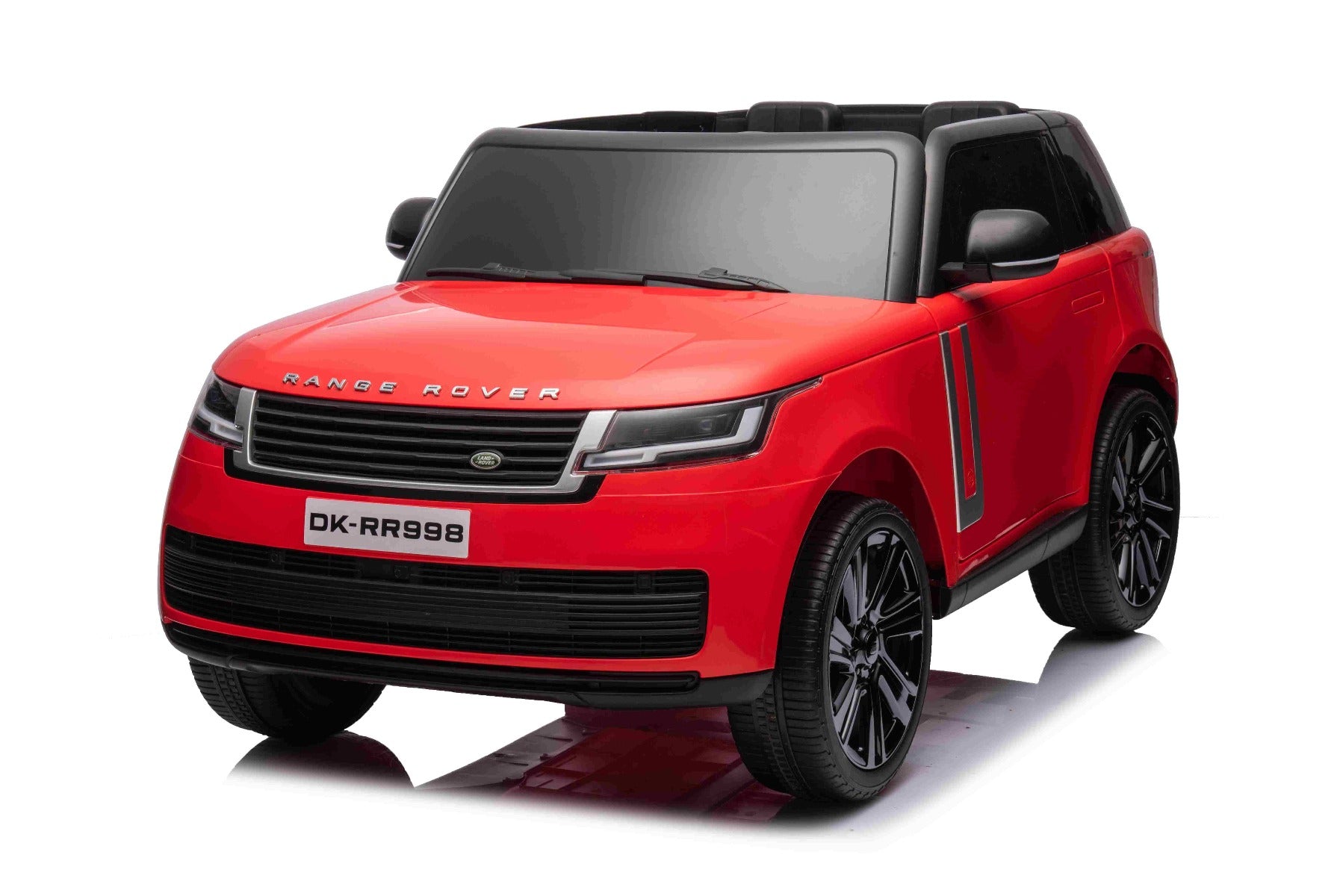 Voiture électrique enfants 12V 2 places Range Rover modèle 2023, rouge, avec télécommande 2,4 GHz, sous licence