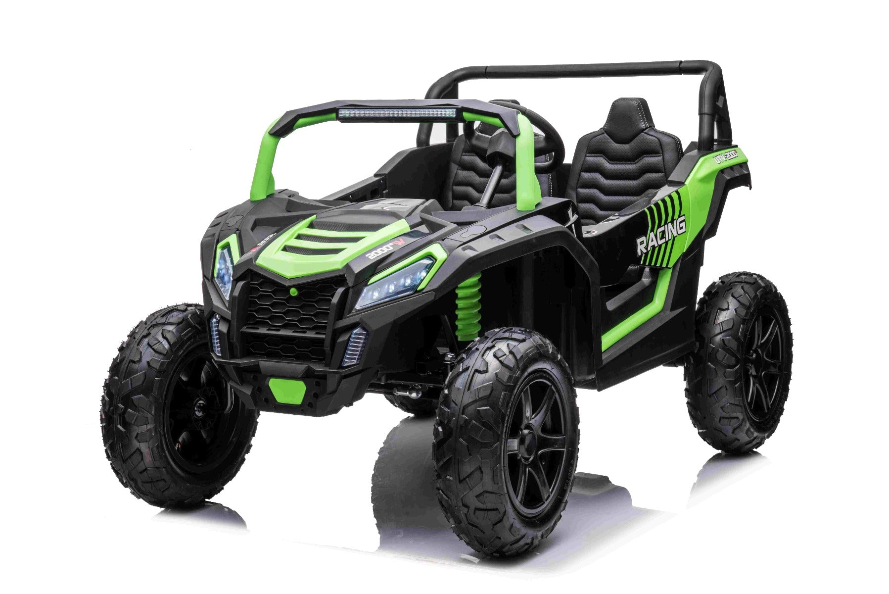 Voiture électrique enfant 24V 2 places UTV XXL, Vert