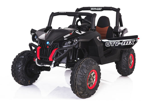 4x4 Voiture electrique enfants 2x12V NEUF RSX Noir, Buggy electrique enfant 2 places