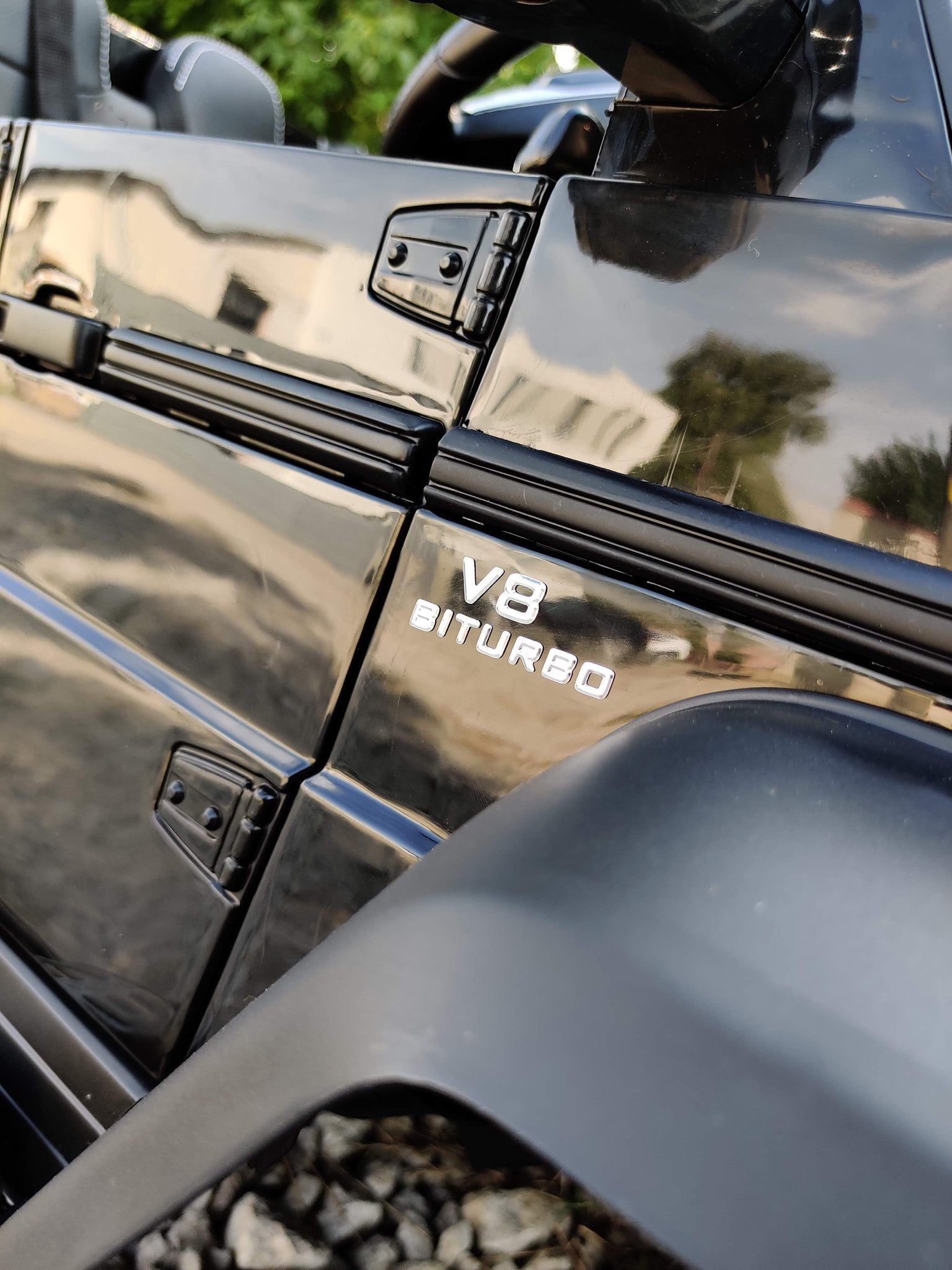 Voiture électrique enfant 12V Mercedes-Benz G63 6X6, avec télécommande 2.4Ghz, 12V14AH, 4 X MOTEUR, noir, Monoplace