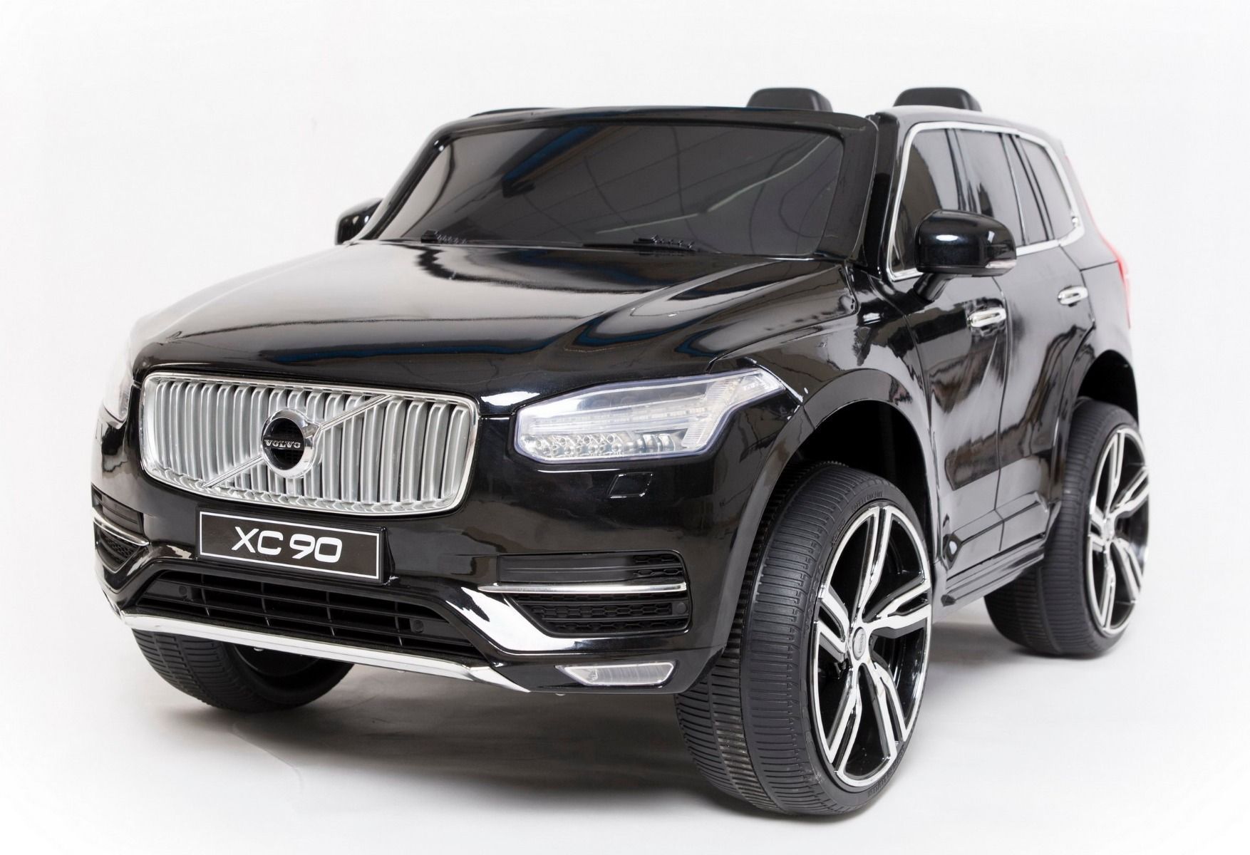 Voiture electrique enfants 12V, Volvo XC90 Noir, avec télécommande 2,4 Ghz