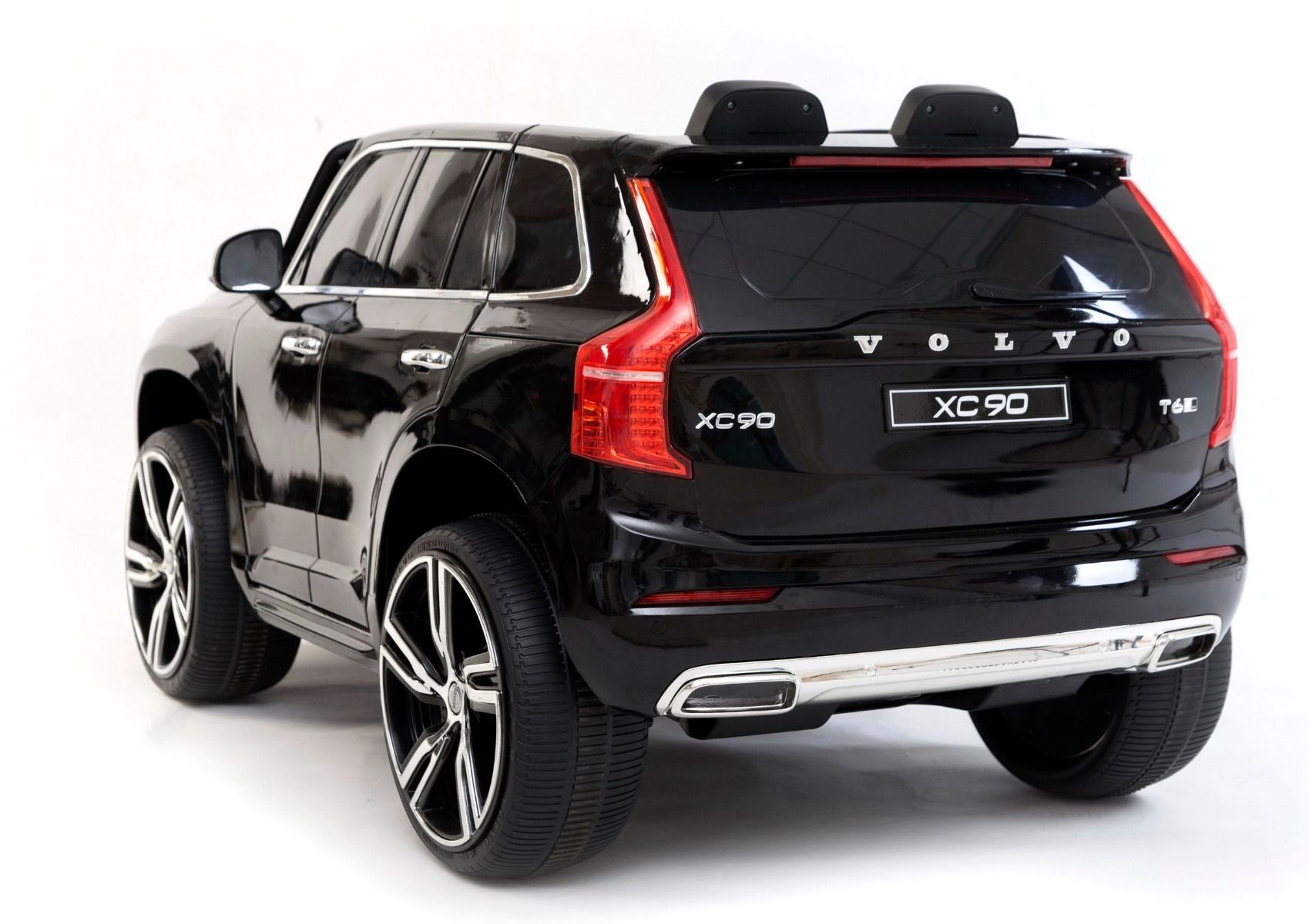 Voiture electrique enfants 12V, Volvo XC90 Noir, avec télécommande 2,4 Ghz