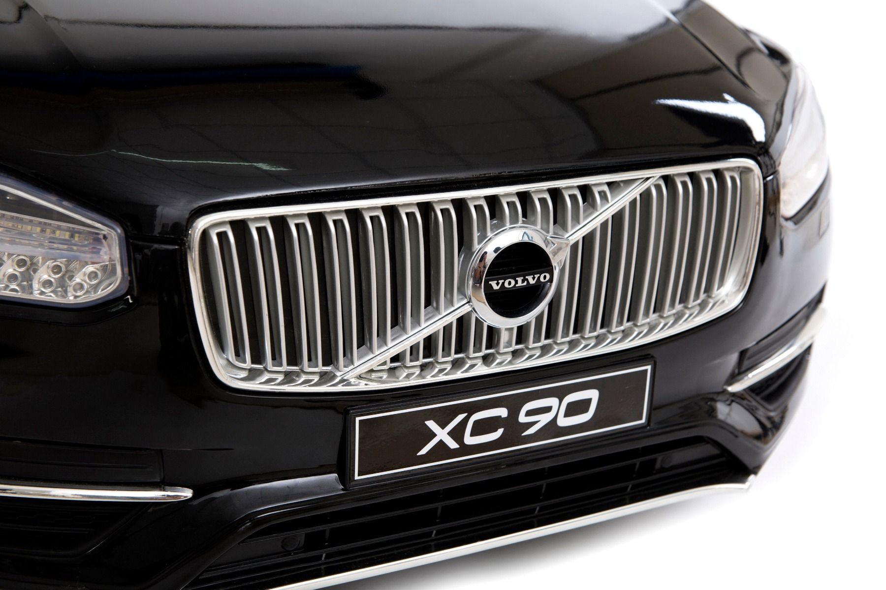 Voiture electrique enfants 12V, Volvo XC90 Noir, avec télécommande 2,4 Ghz