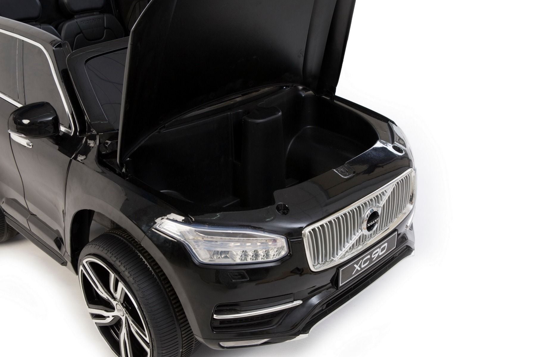 Voiture electrique enfants 12V, Volvo XC90 Noir, avec télécommande 2,4 Ghz