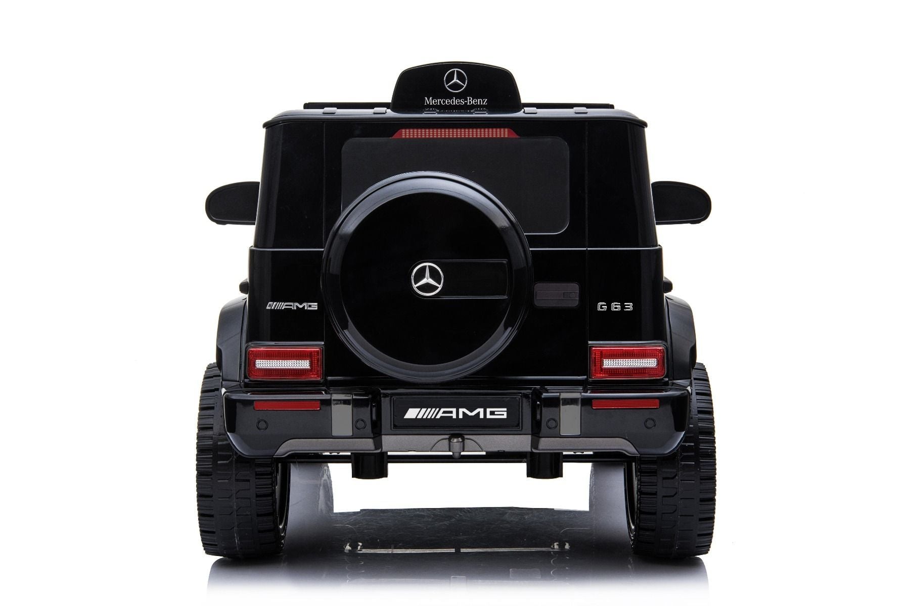 Voiture électrique enfant 12V Mercedes G neuve, noire, avec télécommande de 2,4 Ghz, monoplace, 2x moteur, batterie 12 V
