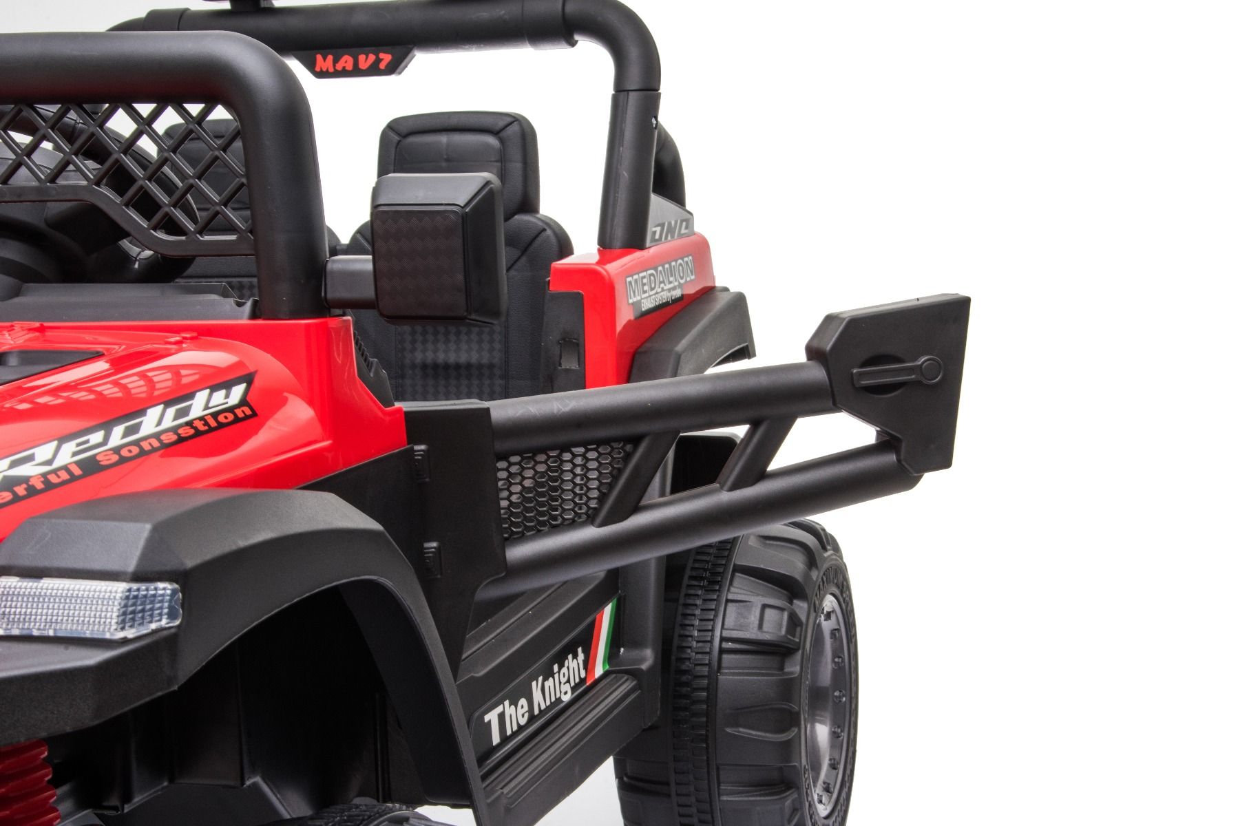 Voiture électrique enfants 12V All Ride, rouge, avec télécommande 2,4 GHz