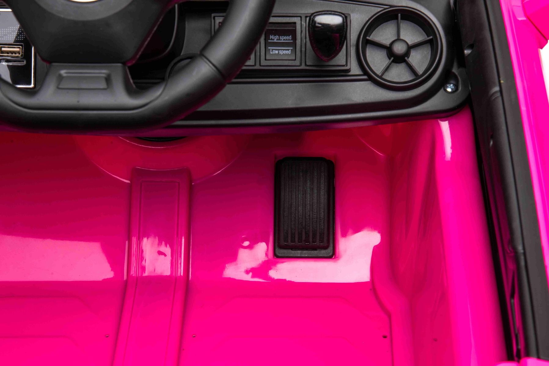 Voiture électrique enfants 12V Chevrolet Camaro, rose, moteur 2x 35 W, avec télécommande 2,4 Ghz