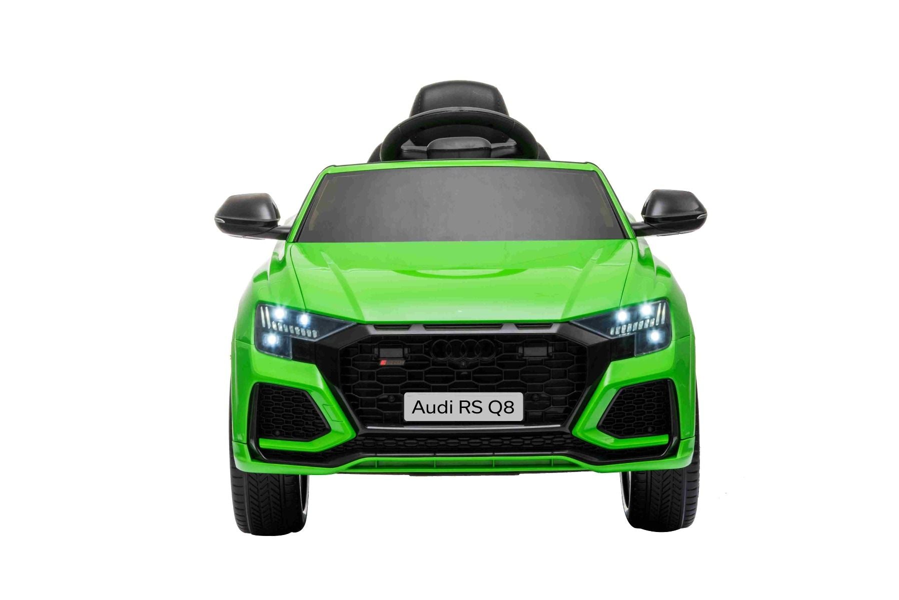 Voiture electrique enfants 12V, Audi RSQ8, verte avec télécommande 2,4 Ghz