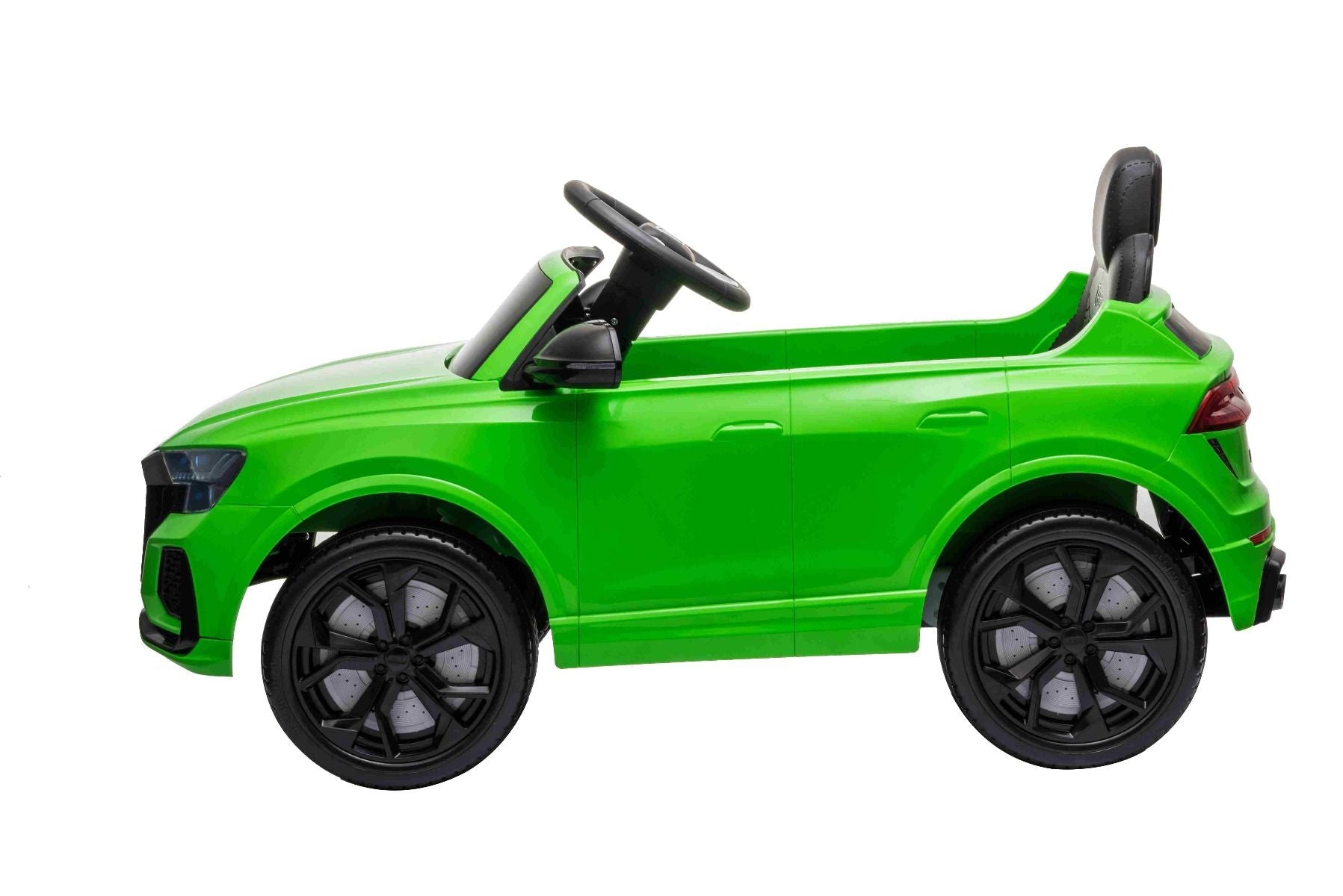 Voiture electrique enfants 12V, Audi RSQ8, verte avec télécommande 2,4 Ghz