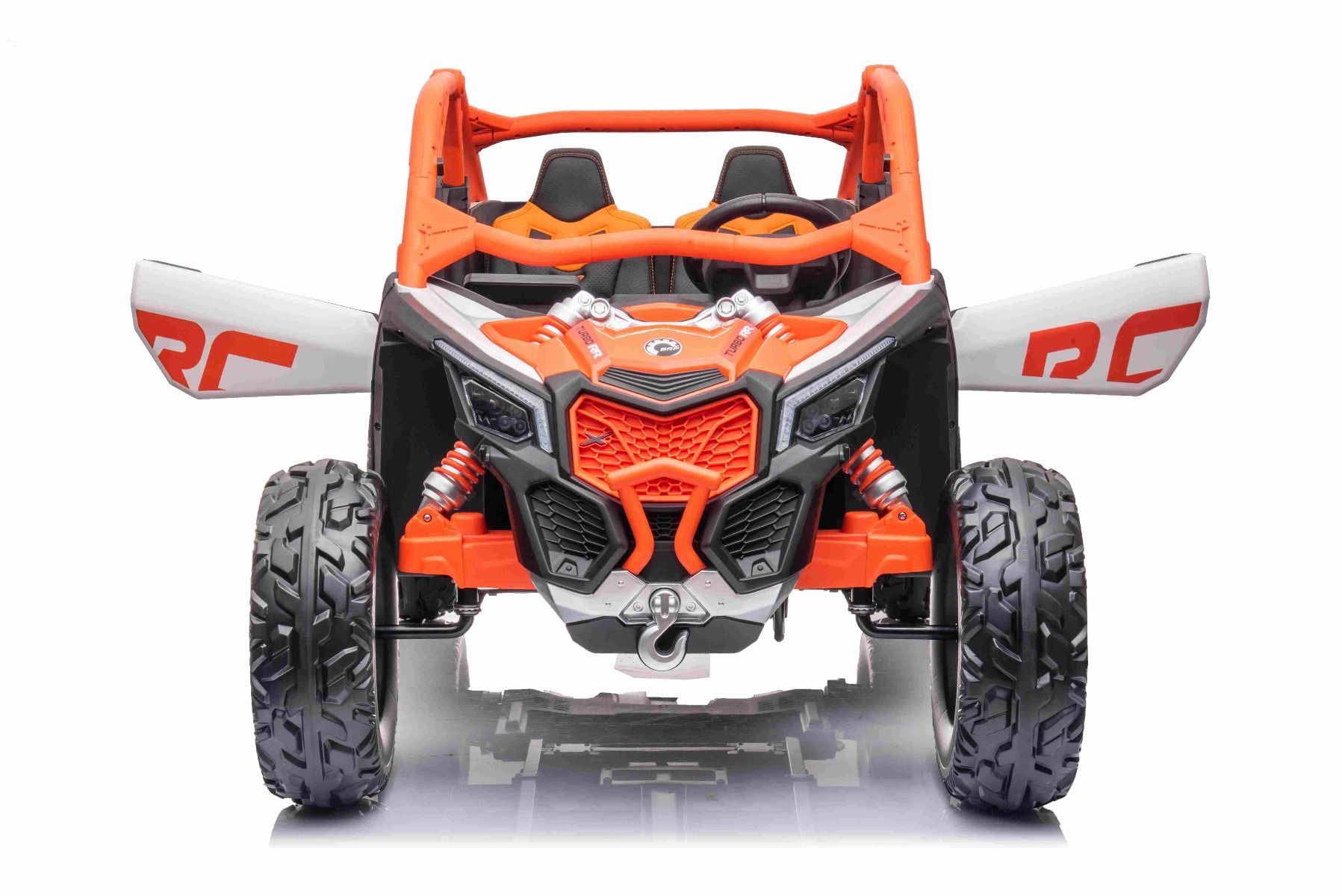 4x4 Voiture électrique enfants 2 places 12V Can-am Maverick, orange