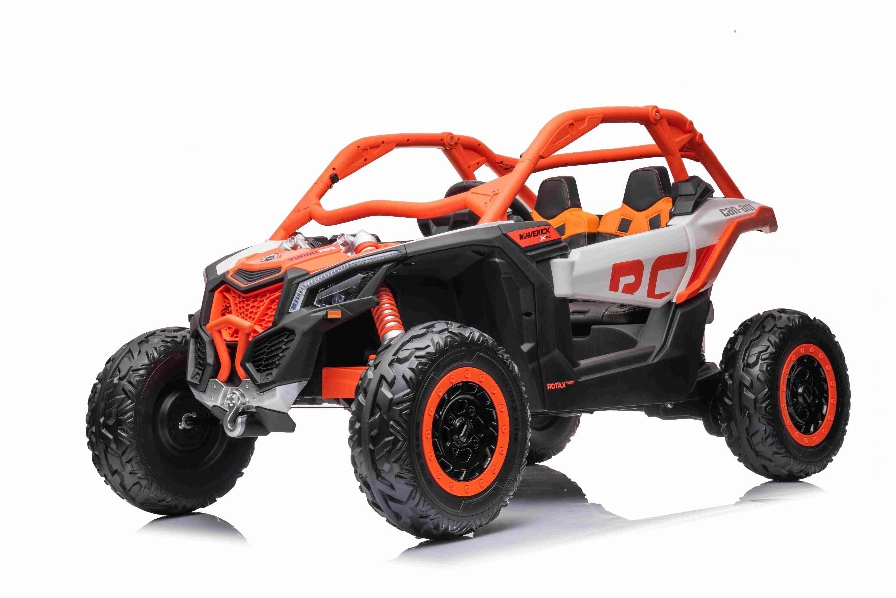 4x4 Voiture électrique enfants 2 places 12V Can-am Maverick, orange