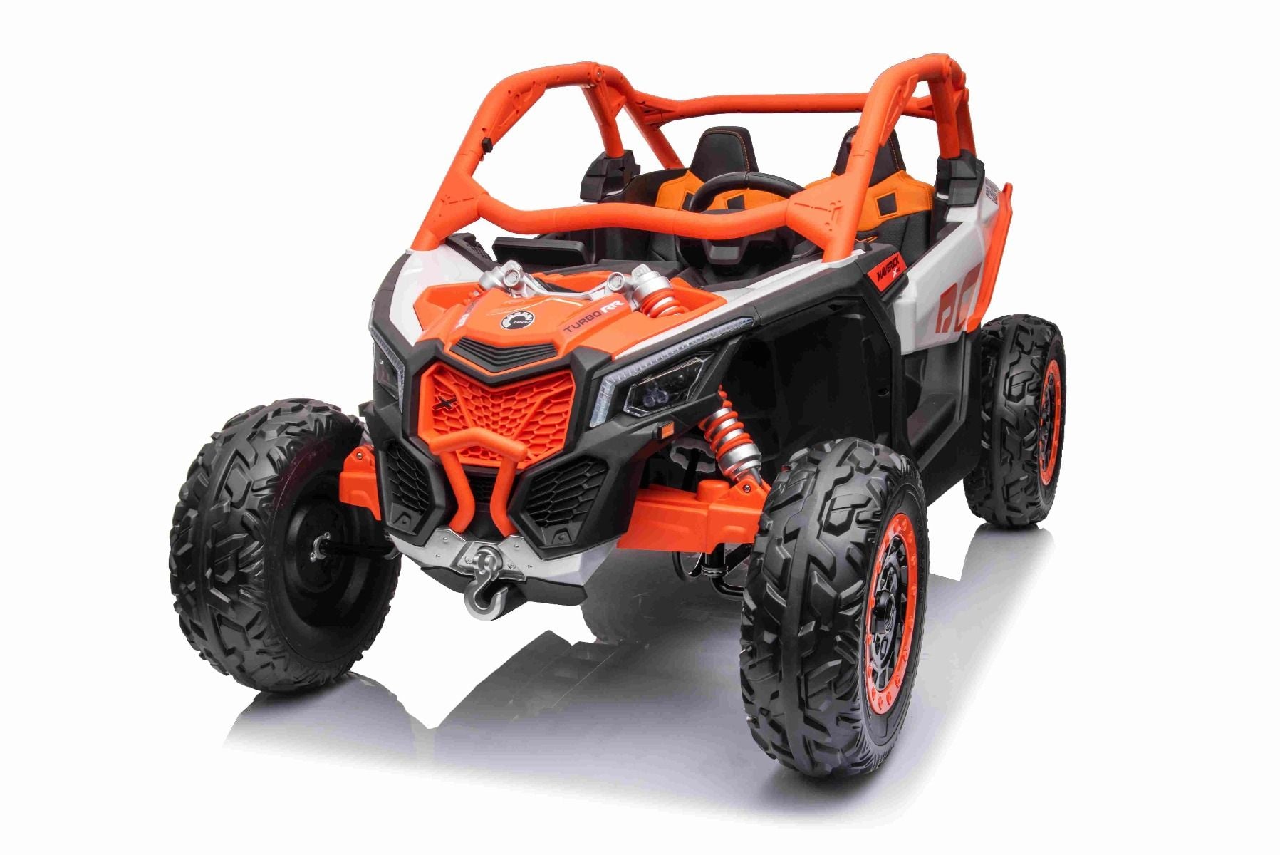 4x4 Voiture électrique enfants 2 places 12V Can-am Maverick, orange