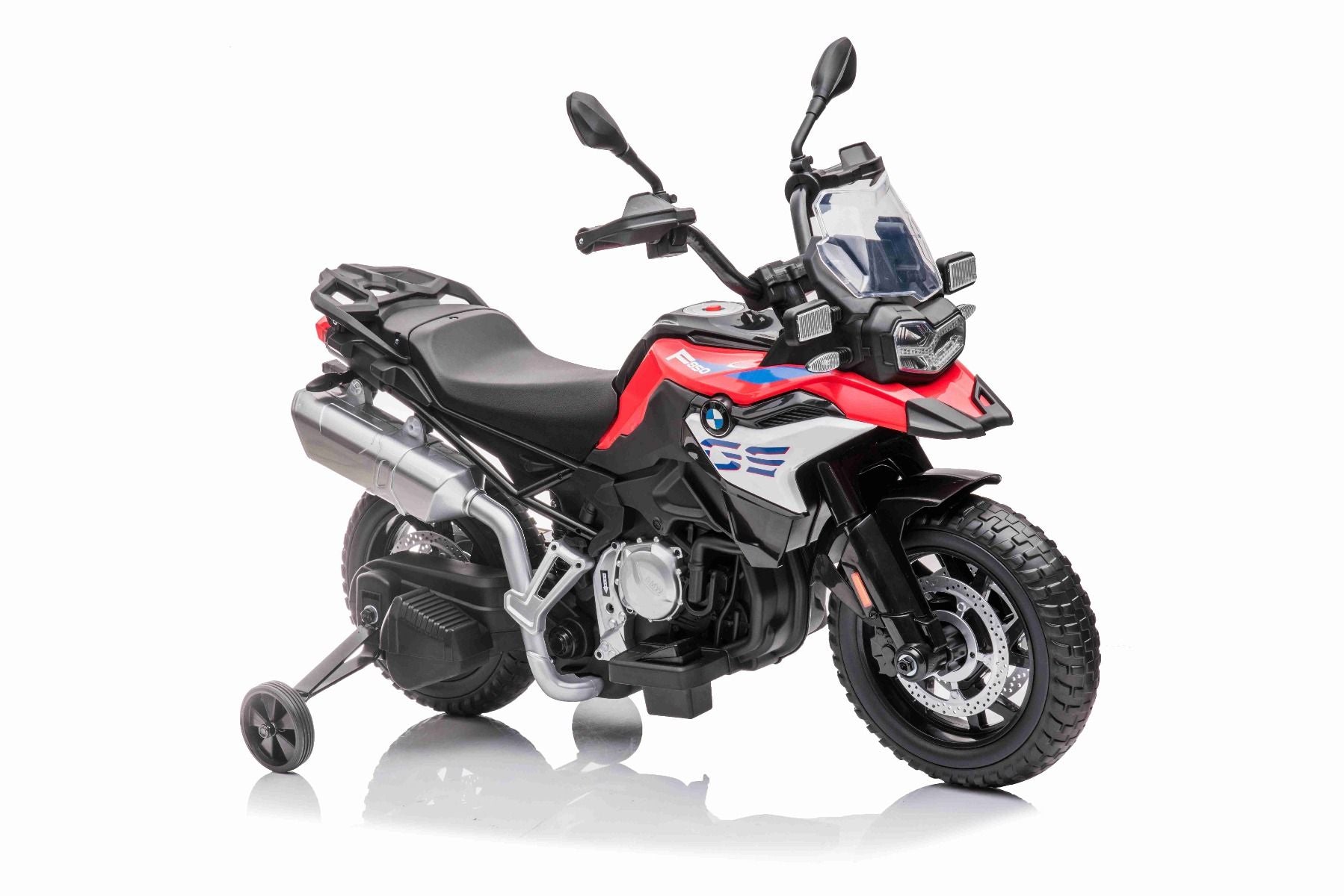 Moto électrique enfants 12V BMW F850 GS, rouge