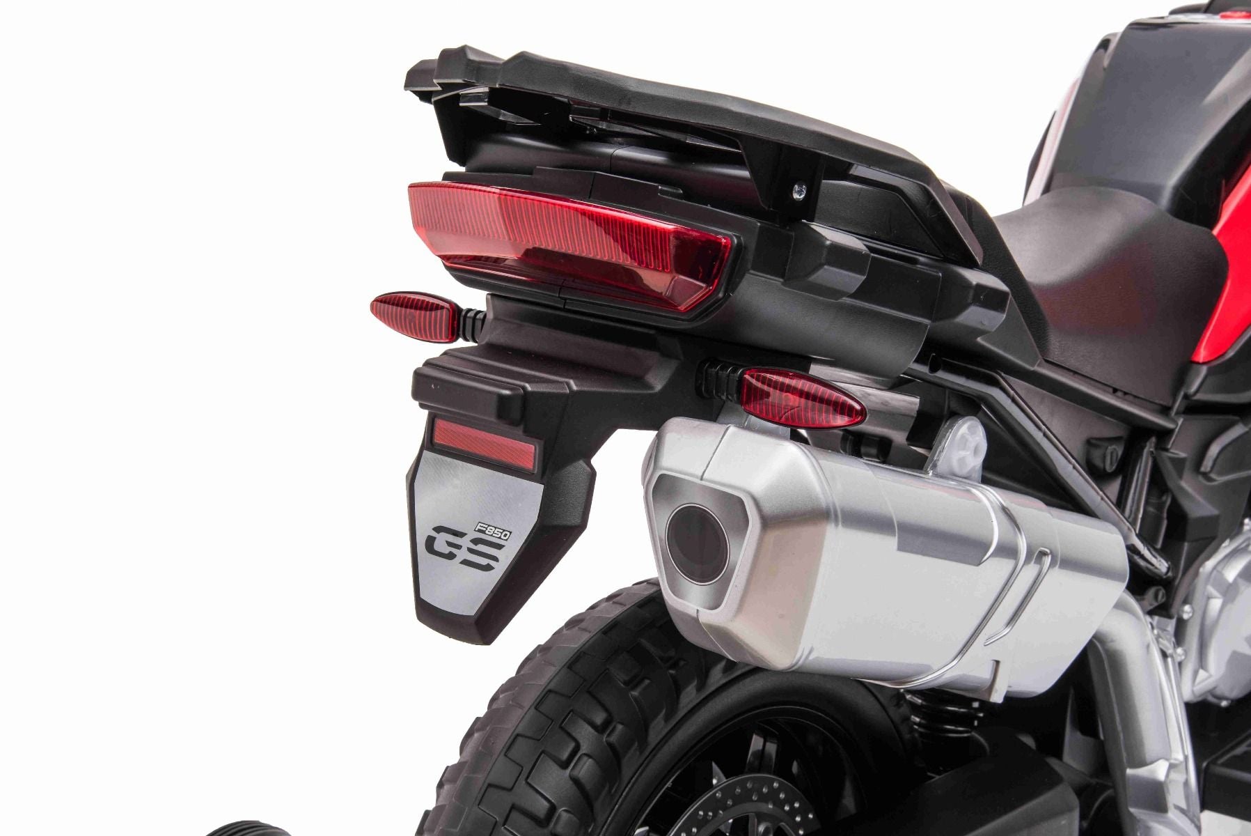 Moto électrique enfants 12V BMW F850 GS, rouge