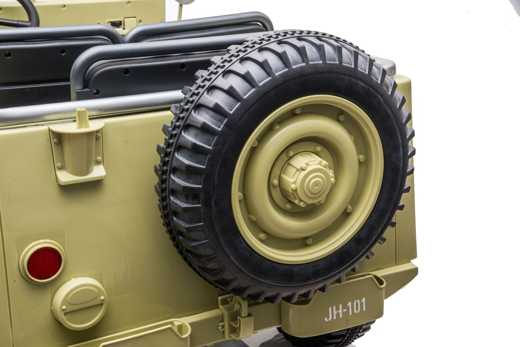 4x4 Voiture électrique enfant 12V 3 places USA ARMY, avec télécommande 2,4 GHz, Batterie 12V14AH, 4 x 4 lecteur