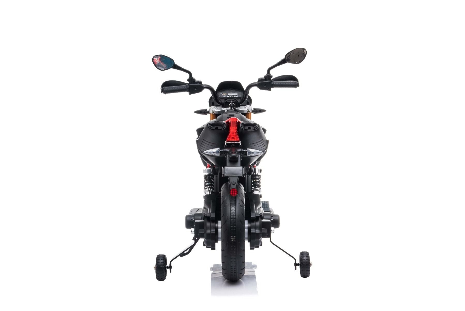 Moto electrique enfànt 12V APRILIA DORSODURO 900, gris, avec licence