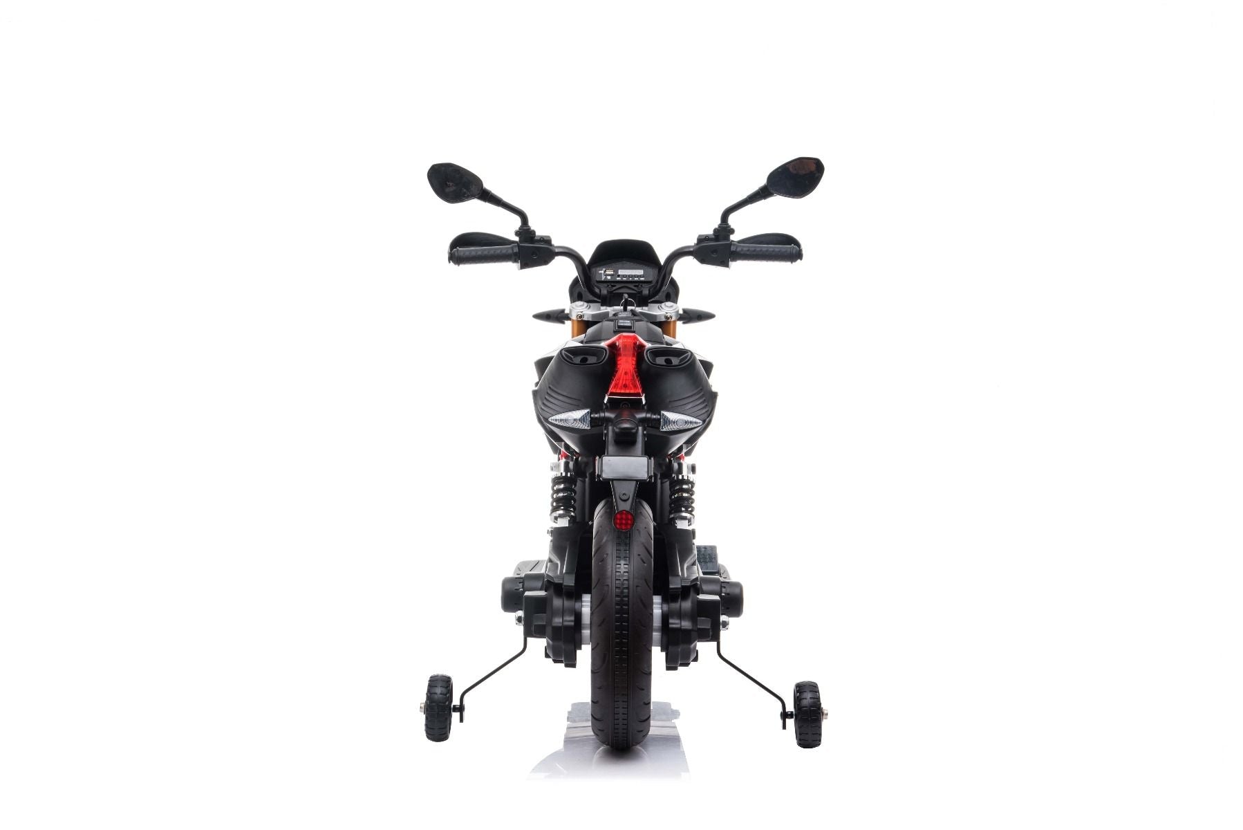 Moto electrique enfànt 12V APRILIA DORSODURO 900, noir, avec licence