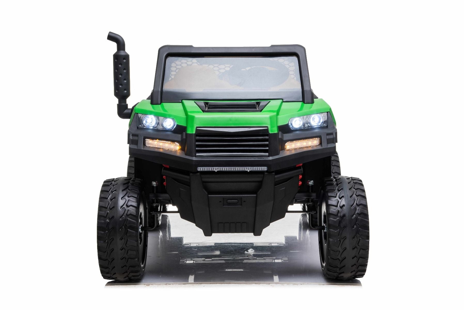 Voiture électrique enfant 12V 2 places agricole sous licence RIDER 6X6 avec avec télécommande 2,4 GHz, 4 roues motrices