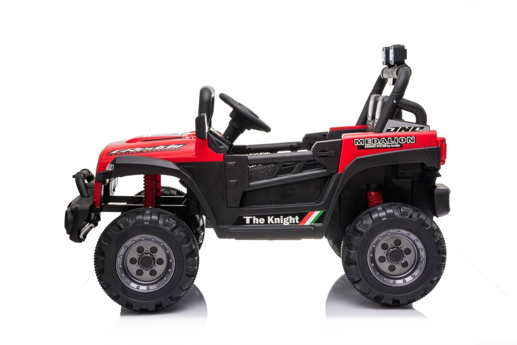 Voiture électrique enfants 12V All Ride, rouge, avec télécommande 2,4 GHz