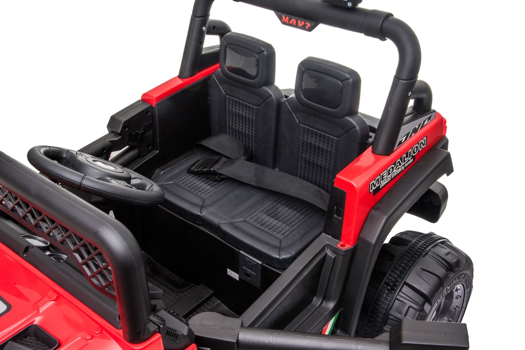 Voiture électrique enfants 12V All Ride, rouge, avec télécommande 2,4 GHz