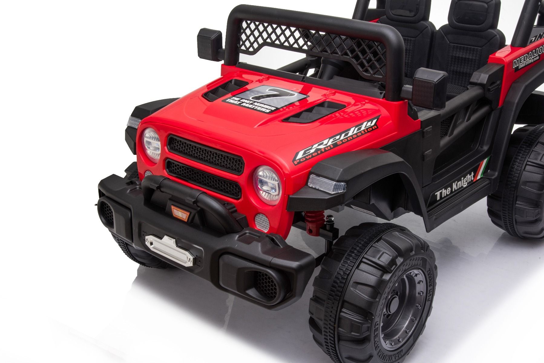 Voiture électrique enfants 12V All Ride, rouge, avec télécommande 2,4 GHz