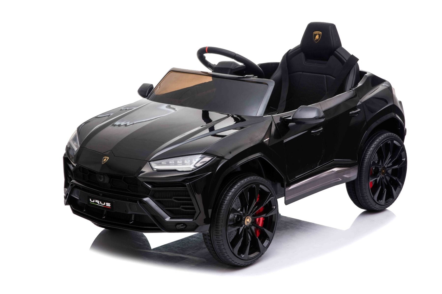 Voiture electrique enfànt 12V Lamborghini Urus, noir, avec télécommande 2,4 GHz, 2x moteur