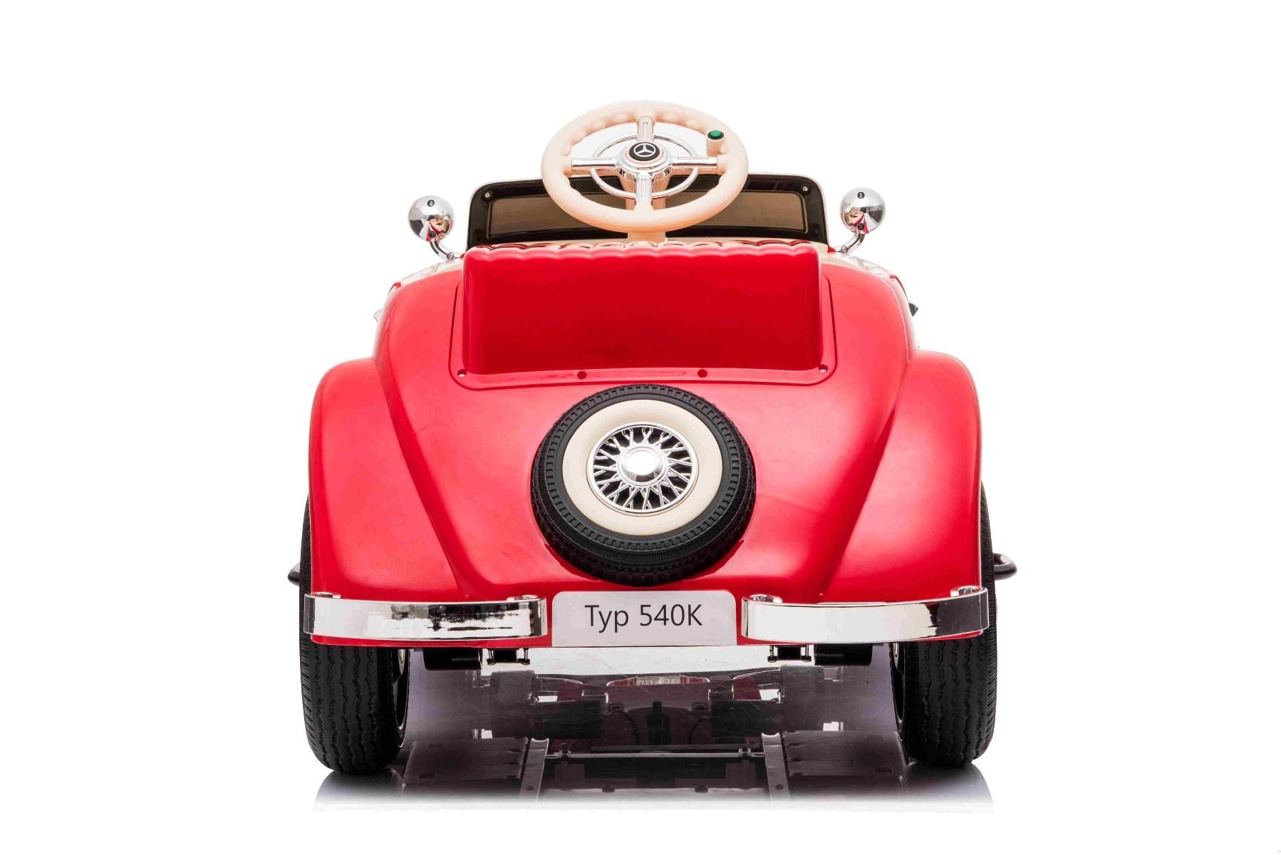 4x4 Voiture électrique enfants 12V Mercedes-Benz 540K, rouge, avec télécommande 2.4Ghz