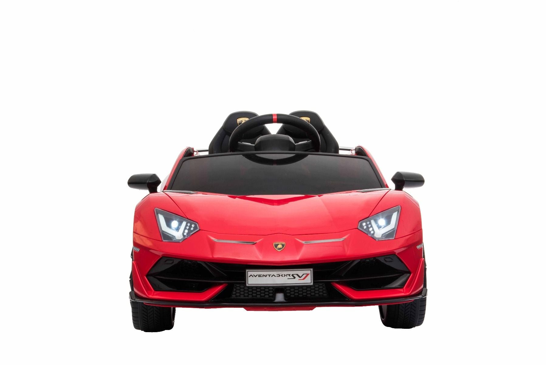Voiture electrique enfànt 12V 2 places lamborghini Aventador, rouge, avec télécommande 2,4 Ghz, Moteur 2 x 12V, Licence d'origine