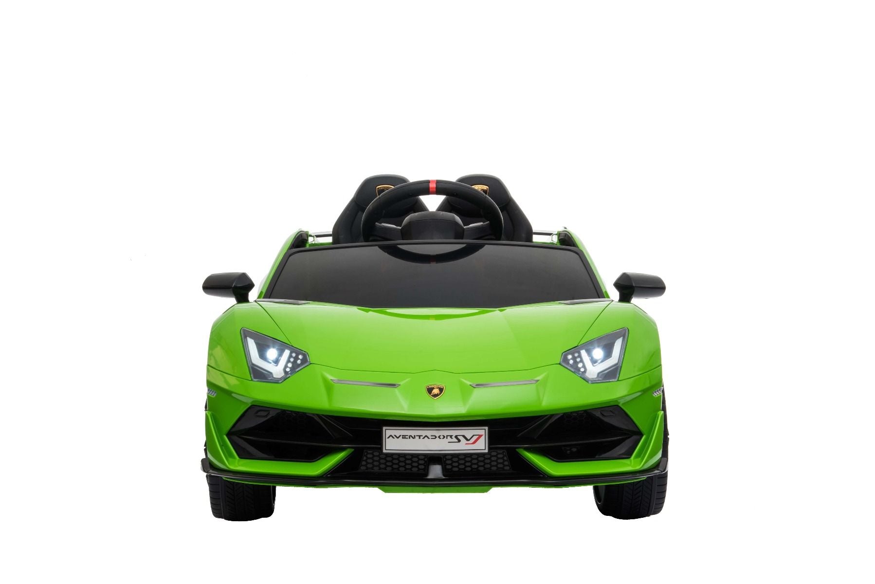 Voiture electrique enfànt 12V 2 places lamborghini Aventador, Vert, avec télécommande 2,4 Ghz, Moteur 2 x 12V, Licence d'origine