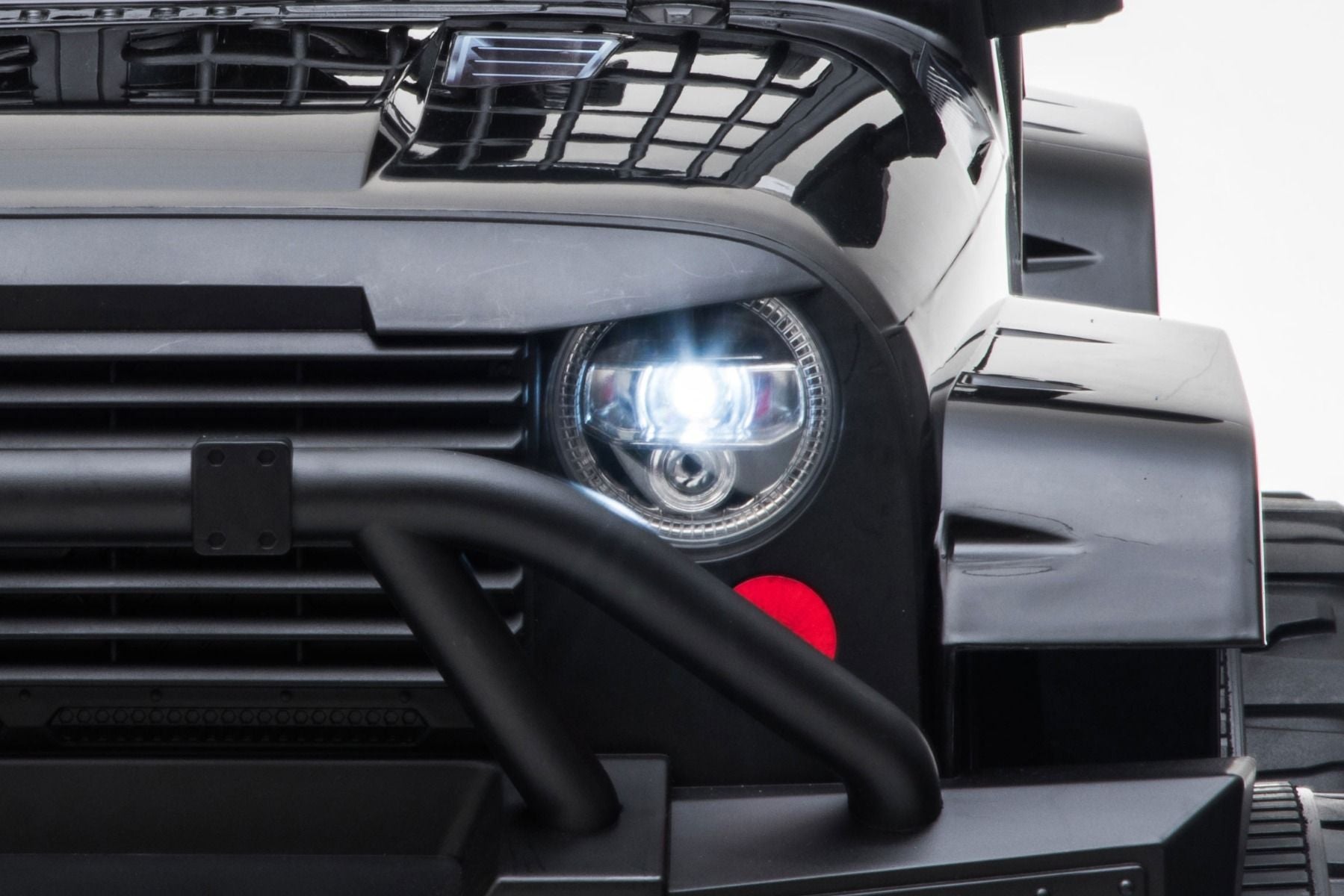 Voiture électrique enfants 12V OFFROAD, noire, batterie 12V, avec télécommande 2,4 GHz