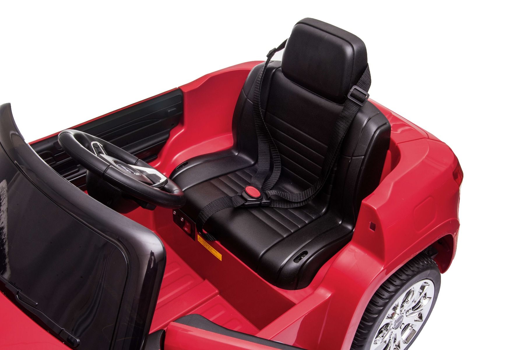 Voiture électrique enfant 12V JEEP GRAND CHEROKEE, ROUGE, avec télécommande 2,4 Ghz, batterie 12V / 7AH, moteur 2 x 35W