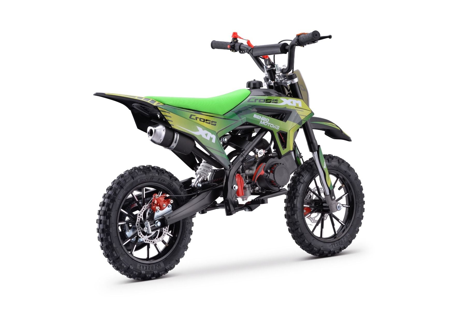 Moto-cross pour enfants Beneo Motors CROSS XM Vert - 50cc
