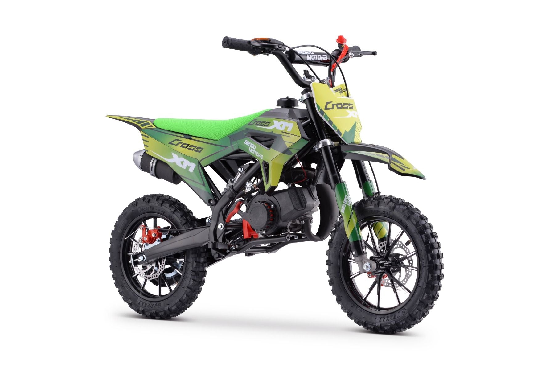 Moto-cross pour enfants Beneo Motors CROSS XM Vert - 50cc