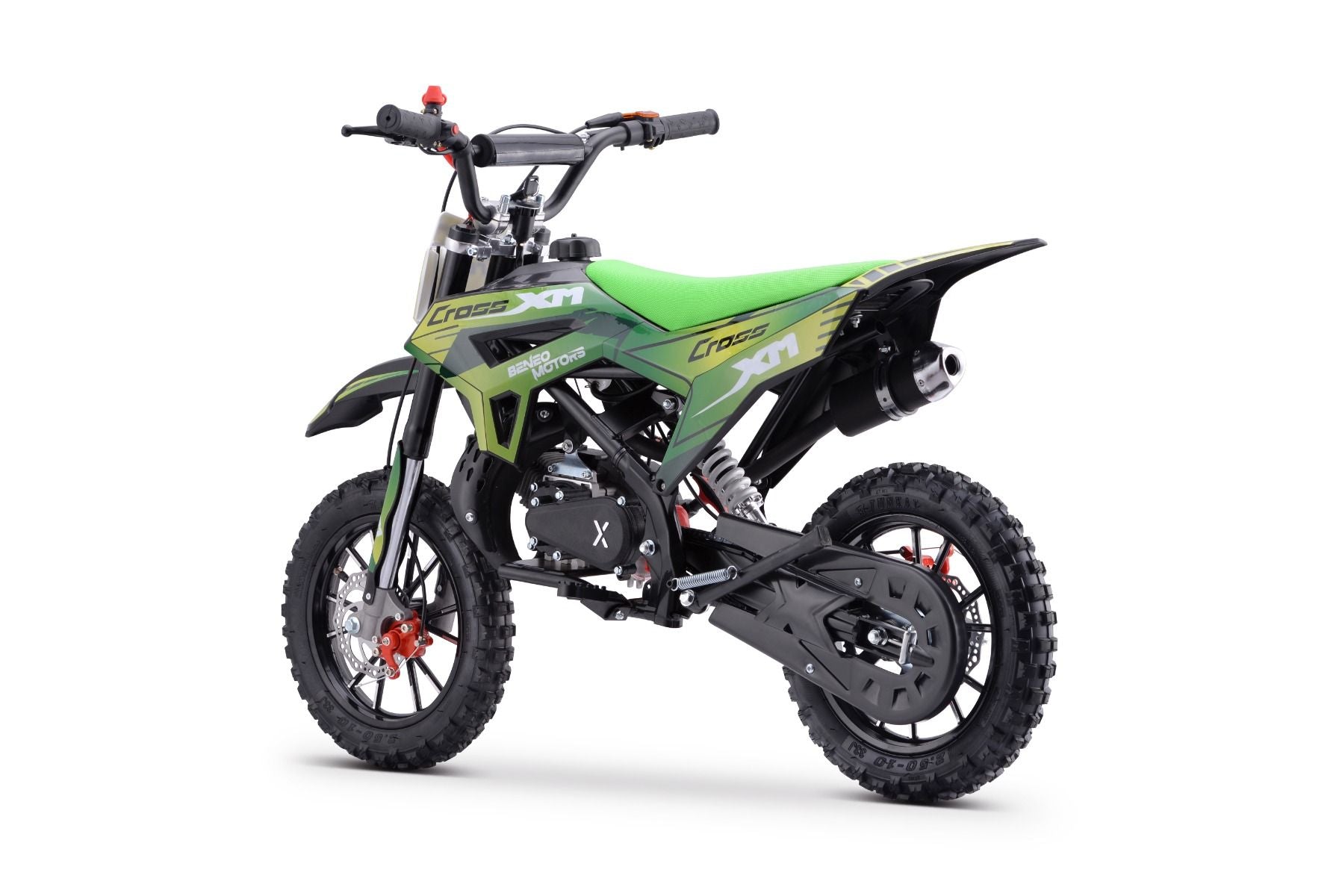 Moto-cross pour enfants Beneo Motors CROSS XM Vert - 50cc