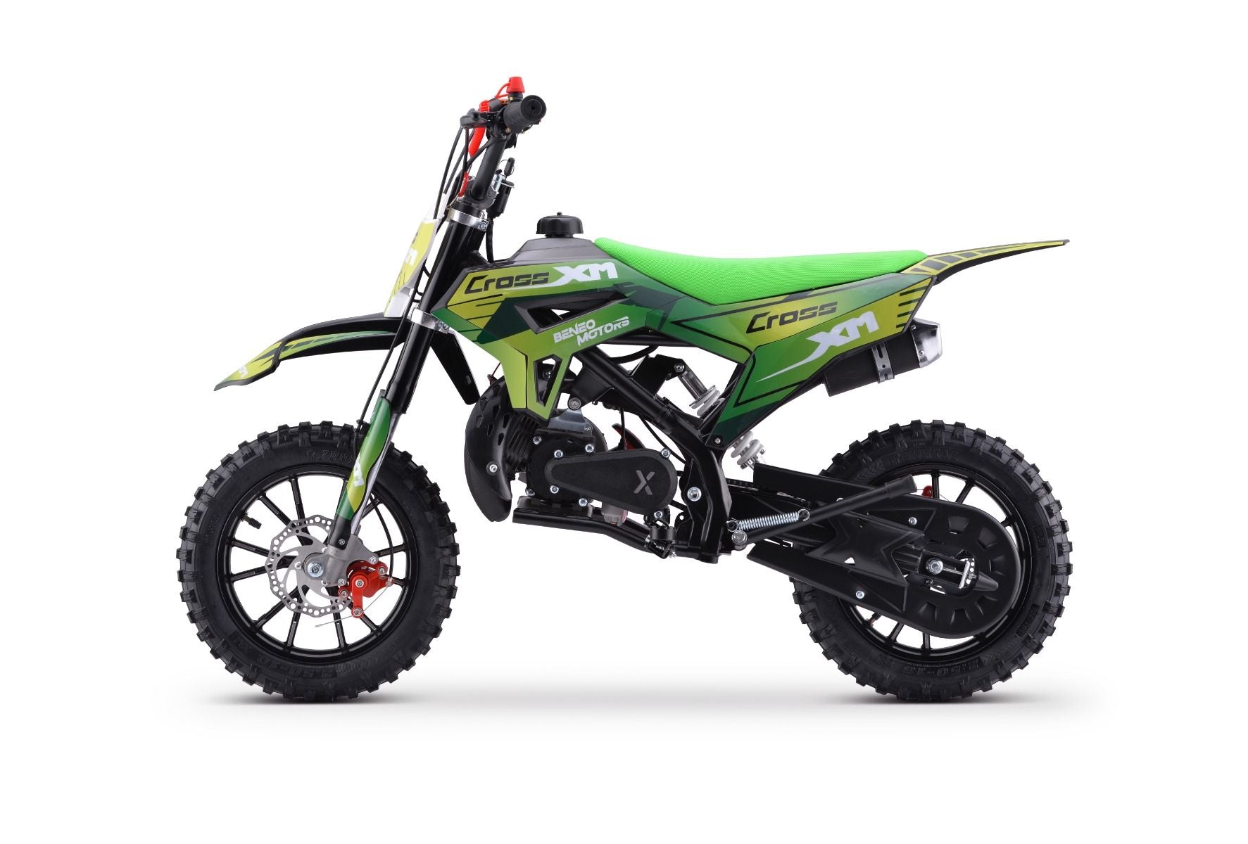 Moto-cross pour enfants Beneo Motors CROSS XM Vert - 50cc