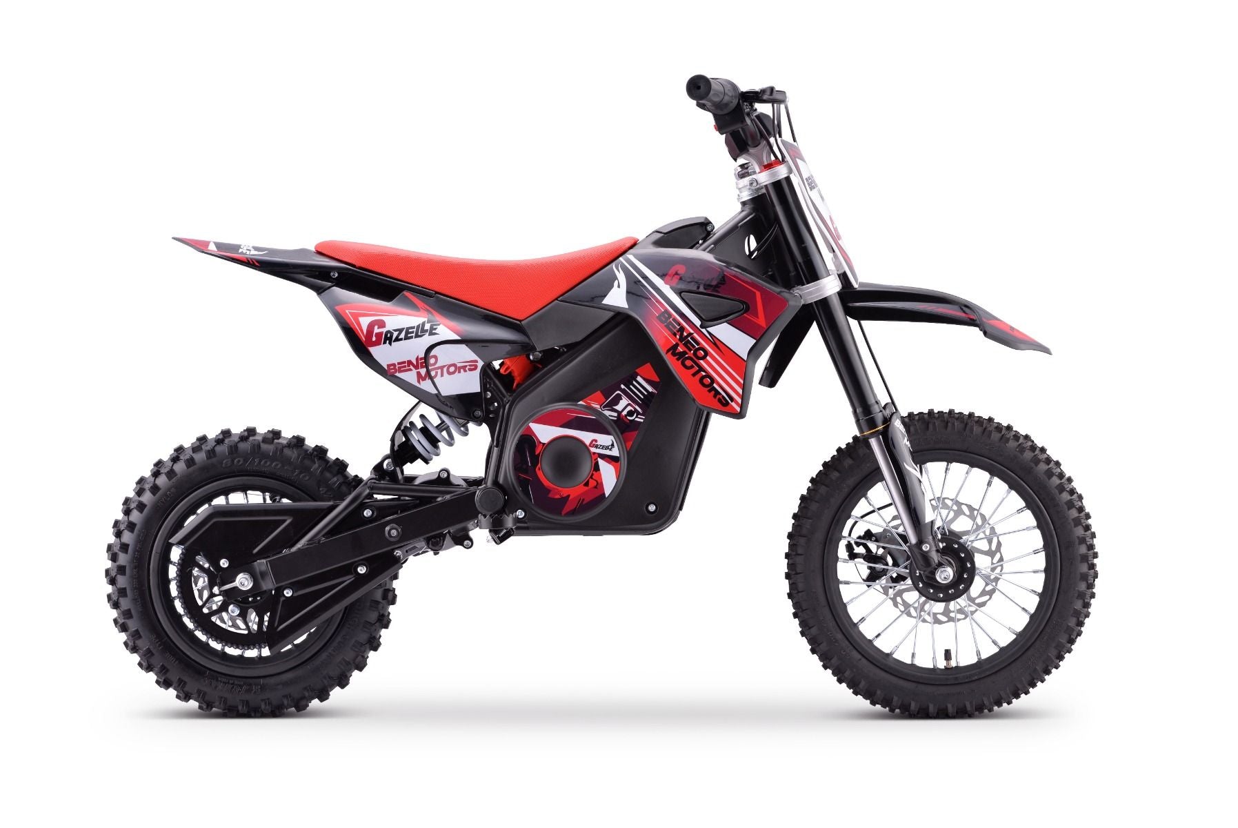 Moto tout-terrain pour enfants Beneo Motors Gazelle Rouge - 1000W