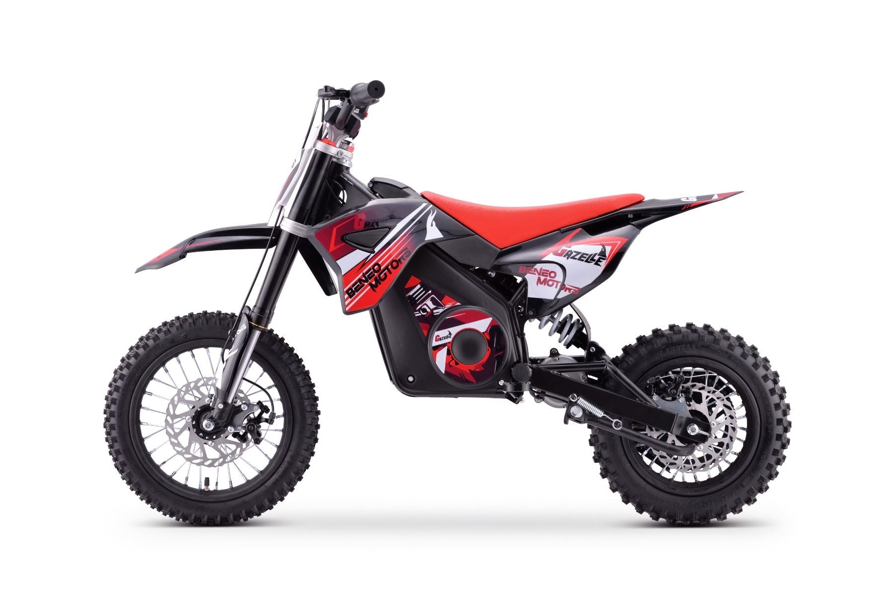 Moto tout-terrain pour enfants Beneo Motors Gazelle Rouge - 1000W